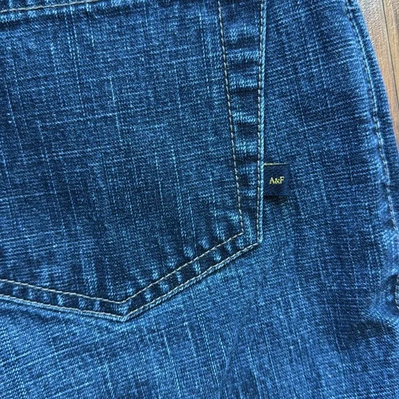 Y2K abercrombie & fitch a&f jeans size 0 - Picture 6 of 9